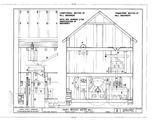 Piney Branch Water Mill, 1212 Pope's Head Road, Fairfax, Fairfax City, VA HABS VA,30-FAIRF,1- (sheet 5 of 5)