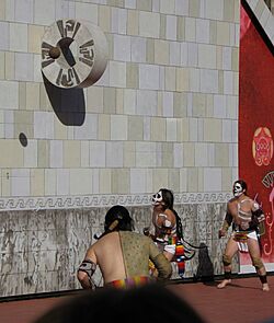 Pok ta pok ballgame maya indians mexico 3