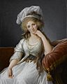 Portrait of Louise Marie Adélaïde de Bourbon by Vigée Lebrun