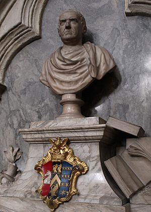 Richard Mead memorial, Westminster Abbey 01