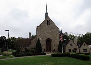 Saint Bernard of Clairvaux Church is on Harrison Avenue in Taylor Creek