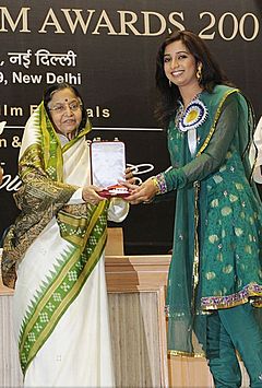 Shreya Ghoshal at 55th National Film Awards (cropped)