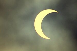 Solar Eclipse 2012 seen from San Juan Capistrano
