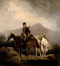 Squire Boone Crossing the Mountains with Stores for His Brother Daniel
