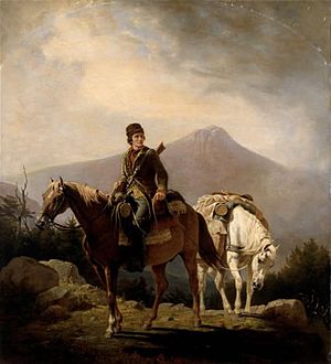 Squire Boone Crossing the Mountains with Stores for His Brother Daniel.jpg