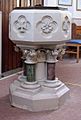 St Peter, Arkley, Herts - Font - geograph.org.uk - 379886
