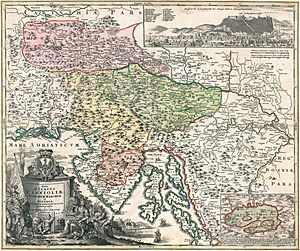 Tabula Ducatus Carnioliae, Vindorum Marchiae et Histriae
