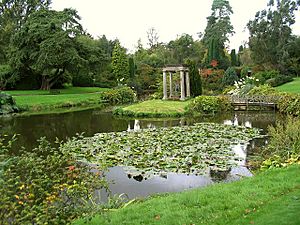 Temple Gardens, Cholmondeley Castle