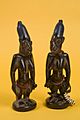 The Childrens Museum of Indianapolis - Female ere ibeji twin figure pair