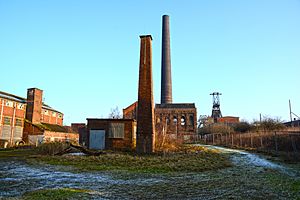 The Methane Store at Chatterley Whitfield Colliery