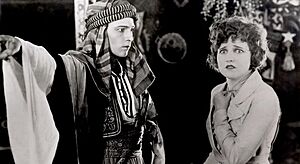 The Sheik - Rudolph Valentino and Agnes Ayres