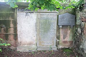 The grave of Thomas Meik, Duddingston Kirkyard