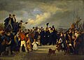 Thorvaldsens modtagelse på Toldboden, 17 September1838