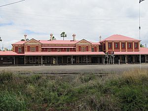Toowoomba Railway Station from E (2012)
