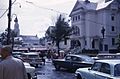 Town Hall and Cafe Poyant, Provincetown Mass, 1961