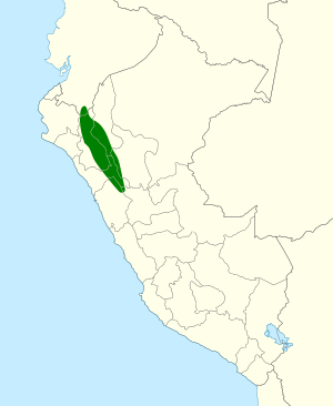 Turdus maranonicus map.svg