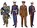 USMC uniforms