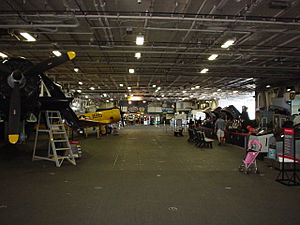 USS Midway Museum hangar deck