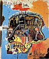 Untitled acrylic and mixed media on canvas by --Jean-Michel Basquiat--, 1984