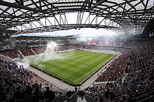 Wörtherseestadion beim Endspiel im ÖFB-Cup 2010