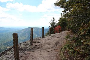 Whiteside Mountain viewed from the top
