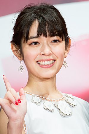 Yahagi Honoka from "HANAGATAMI" at Opening Ceremony of the Tokyo International Film Festival 2017 (25332080057).jpg