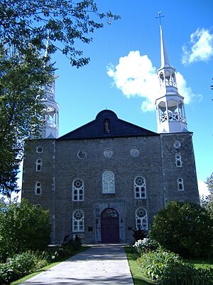 Église Ste-Geneviève de Berthier façade