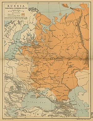Экспансия России в 1725 - 1795 годах