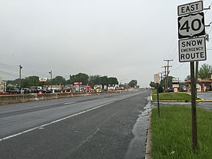 Pulaski Highway near Chesaco Avenue in Rosedale, Maryland