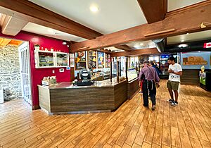 A Ben & Jerry's ice cream shop in Place Jacques-Cartier, Montreal, Canada 03