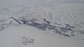 Aerial view of Iqaluit, Nunavut (Quintin Soloviev)