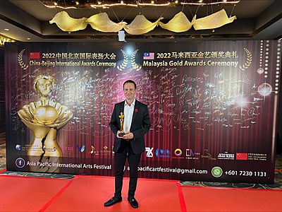Asia Pacific International Arts Festival Award Ceremony Giorgi Latso