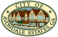 Official seal of Avondale Estates, Georgia
