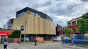 Back of Coolidge Corner Theater expansion, Brookline, MA (53233369399)