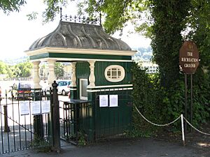 Bath Rec, old turnstile