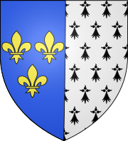 Blason Anne de Bretagne (1476-1514) Reine de France