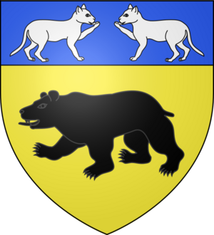 Blason ville fr Chaource (Aube)
