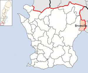 Bromölla Municipality in Scania County.png