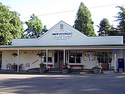 The historic Butteville Store, established in 1863