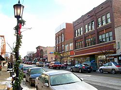 Downtown Cambridge in 2008