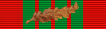 Croix de guerre 1939-1945 with palm France - ribbon bar.svg