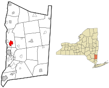 Location of Haviland, New York