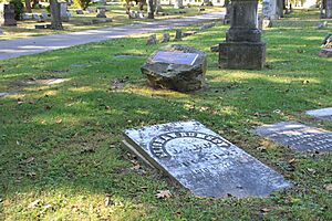 Elisha Rumsey grave Forest Hill Cemetery