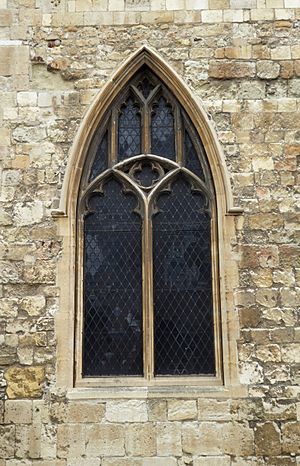 External Window of St Michael's Church, Southampton