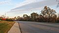 Fall Creek Parkway between Illinois and Meridian