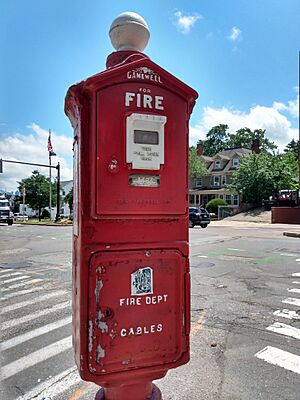 Fire alarm call box Somerville MA