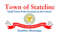 Flag of State Line, Mississippi