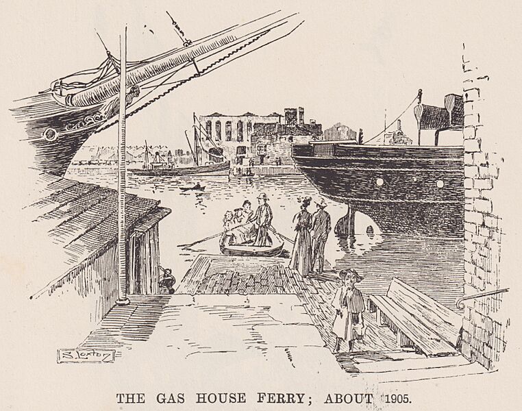 Gas House Ferry Bristol 1905