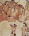 Ghazan with wife at his court
