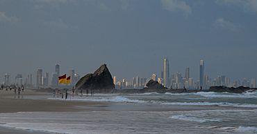 Gold Coast skyline from Currumbin Beach.jpg